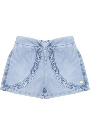 Look Jeans Infantil - Shorts Leve Jeans