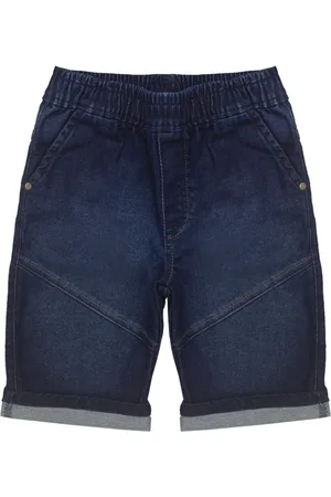 Look Jeans Infantil - Bermuda Juvenil Moletom Jeans