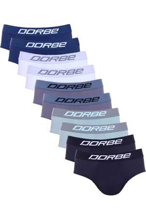 Dorbe Kit 10 Cuecas Slip Microfibra Neutro