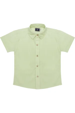 Look Jeans Infantil - Camisa Tricoline