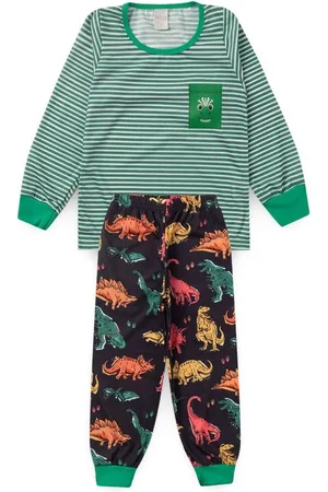 Molekada Pijama Menino Longo Dino