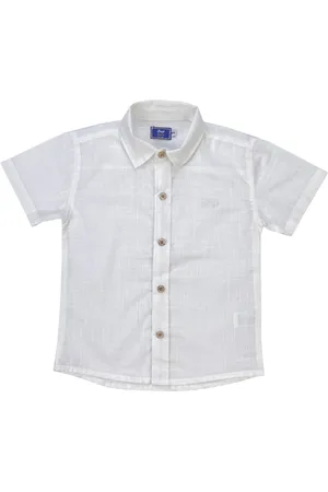 Look Jeans Infantil - Camisa Tricoline