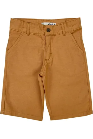 Look Jeans Infantil - Bermuda Juvenil Linho