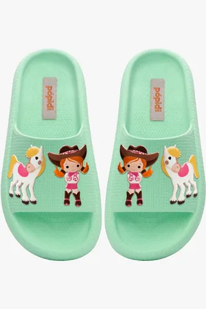 Pópidí Infantil - Chinelo Nuvem Feminino Pópidi Boiadeira