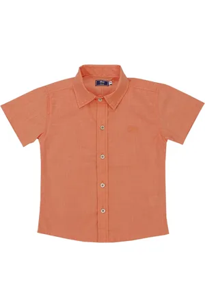 Look Jeans Infantil - Camisa Tricoline
