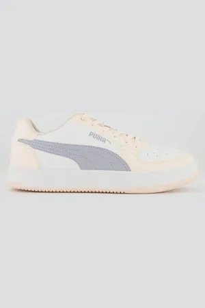 PUMA Tênis Caven 2.0 BDP Feminino Branco e Rosa Claro
