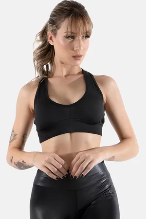 4 Estações Top Nadador Suplex Fitness Treino Academia Sem Bojo Preto