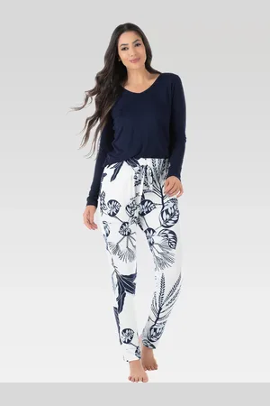 Summer Soul Pijama Feminino Longo Estampado