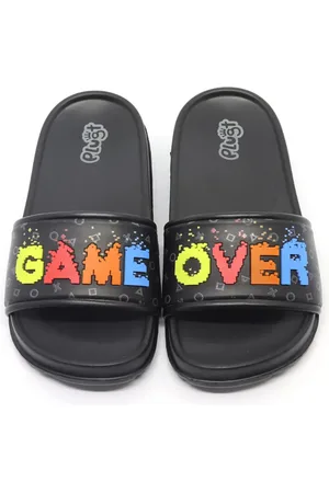 Plugt Infantil - Chinelo Slide Game Over