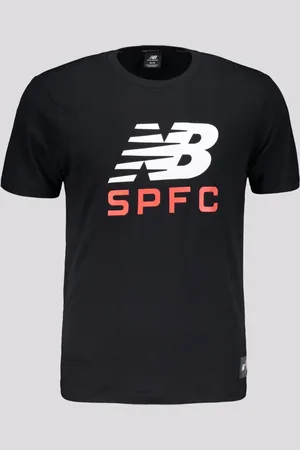 New Balance Camiseta São Paulo SPFC Preta