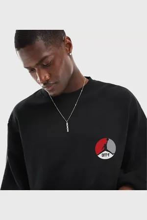 Prison Camiseta Oversized Streetwear Discreet 22 Preta Off-Y