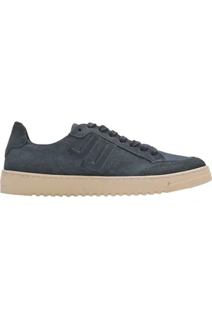 John John Tênis Masculino JJ Low Canvas Blue Azul Marinho Mescla