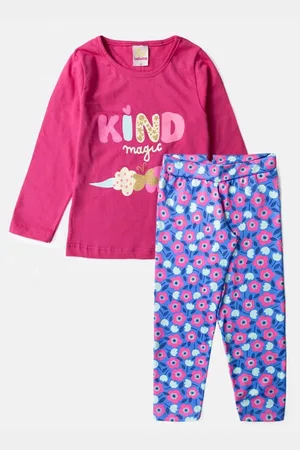 LALUNA Infantil - Conjunto Feminino Meia Estação Kind Magic 0223