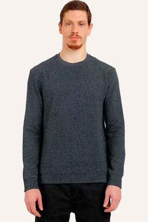Aramis Moletom Masculino Crewneck Mouline Chumbo Mescla