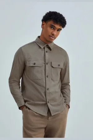 Hering Camisa Masculina Oversized Em Veludo Cotelê