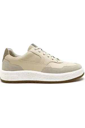 Democrata Tênis De Couro Masculino Denim Drake Pulse 600101