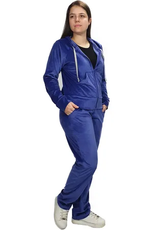 Butu Biru Conjunto Agasalho Veludo Plush Feminino Peluciado Quentinho Azul Lavanda