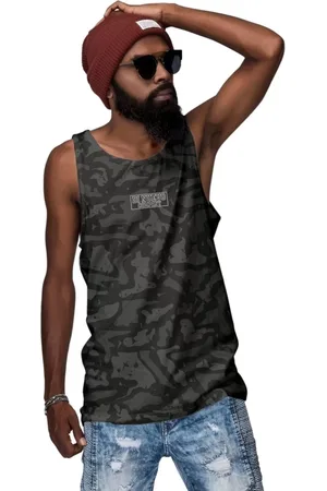 Di Nuevo Camiseta Regata Militar Company Masculina