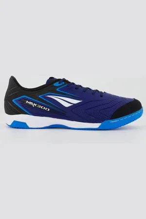 Penalty Chuteira Max 300 Futsal Preta e Branca