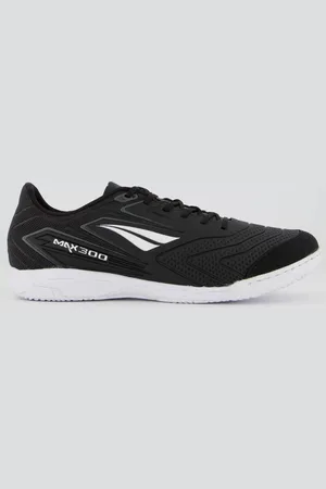 Penalty Chuteira Max 300 Y-1 Futsal Preta e Branca