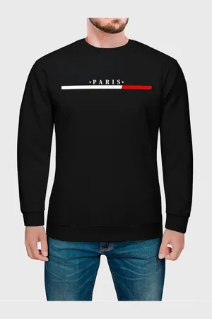 Benellys Moletom Gola Redonda Masculino Flanelado Estampa Paris