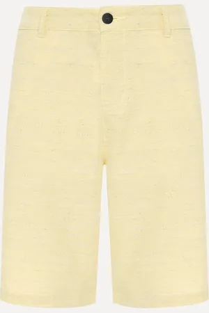 Aramis Bermuda Masculina Chino Clássica Flamê Claro Mescla