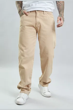 Dialogo Jeans Calça de Sarja Masculina Perna Reta Color