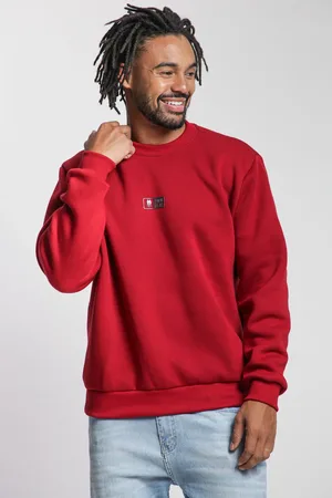 Polo Wear Blusa Moletom Masculina Gola Careca Escuro