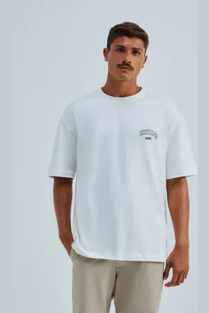 Hering Camiseta Masculina Relaxed Manga Curta Com Bordado
