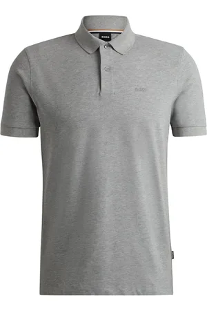 HUGO BOSS Polo Pallas Regular-Fit De Algodão Com Logo Bordado