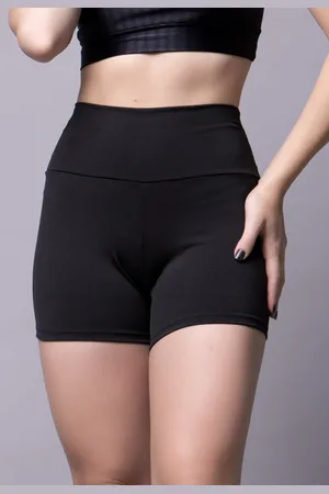 Bella Fiore Modas Short Fitness Feminino Suplex Liso Academia