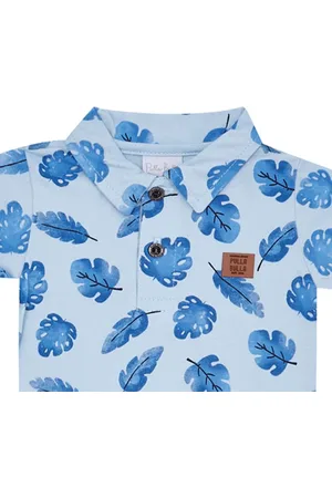 Pulla Bulla Infantil - Body Menino - Nuvem - 48652-1273