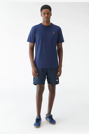 Ellesse Camiseta Reta Estampa Azul-Marinho