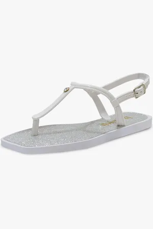 Pópidí Infantil - Sandalia Casual Rasteira Feminina Pópidi Glitter