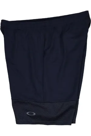 Oakley Bermuda Masculina TRN Knit Graphic Shorts - Blackout - G