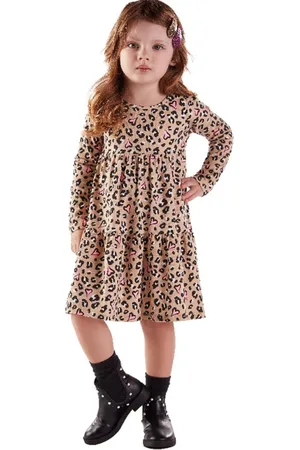 Pulla Bulla Infantil - Vestido - Rotativo Caramelo - 47217-1202