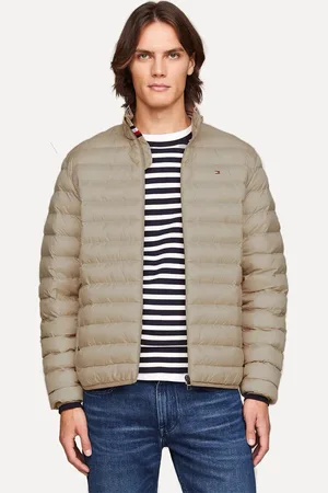 Tommy Hilfiger Jaqueta Masculina Térmica Packable Circular Escuro