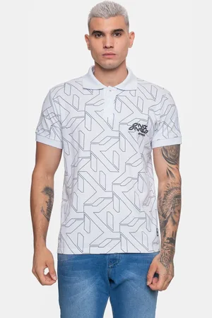 Onbongo Camisa Polo Piquet Masculina Power Branca