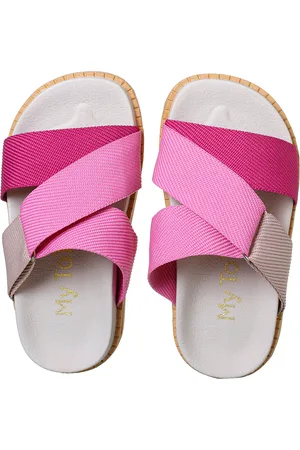 Pepite Moda Infantil Infantil - Chinelo Papete Feminino Anatômico Tiras