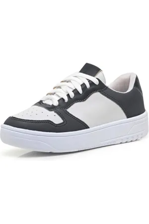 Stessy Shoes Tênis Feminino Casual Básico Branco Confortável Macio