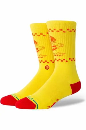 Stance Meia Collab Stranger Things Surfer Boy Amarela