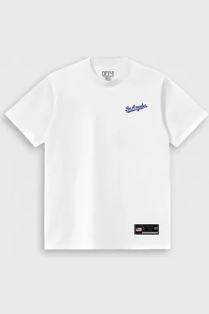 Prison Camiseta Oversized Streetwear Gold Los Angeles Branco Off-Y