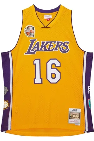 Mitchell & Ness Regata HOF Swingman Jersey Los Angeles Lakers Pau Gasol Dourado
