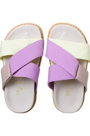 Pepite Moda Infantil Infantil - Chinelo Papete Feminino Anatômico Tiras