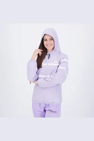 Kappa Jaqueta Corta Vento Sport Ladies Feminina Lilás