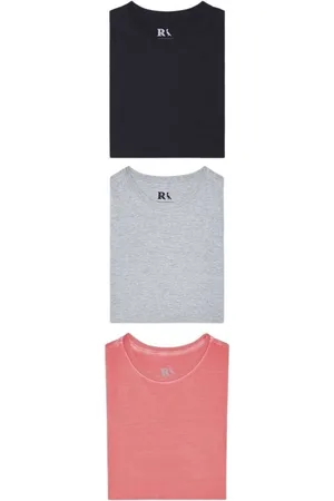 Reserva Kit 3 Camisetas Básicas Colors