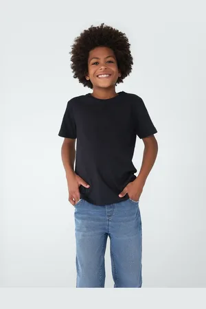 Hering Infantil - Camiseta Básica Menino Manga Curta Slim