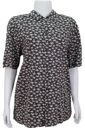 EMIGÊ Camisa All Saints Estampada P e B Produto Gentilmente Usado
