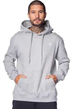 New Balance Moletom Masculino Small Logo Claro