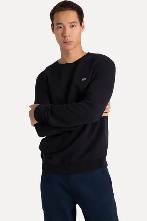 Tommy Hilfiger Moletom Masculino Regular Crewneck Fleece